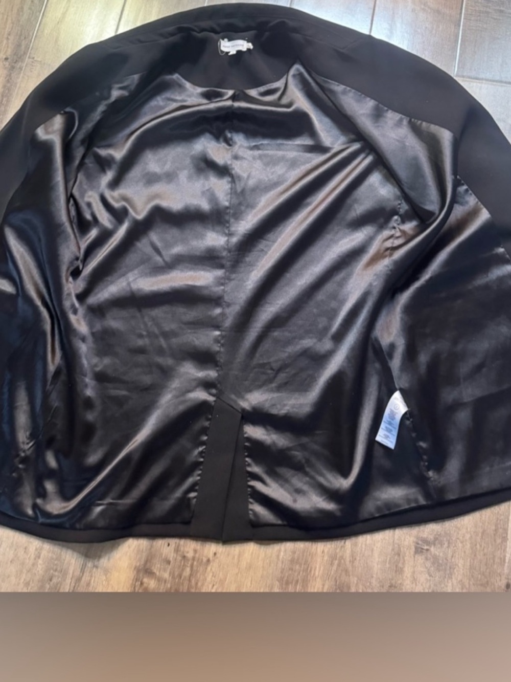 Sold Out Good American Long Tailored Notched Lapel Blazer Black Sz 2 Topper - Picture 5 of 7